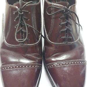 Florsheim Mens 9 1/2D Leather Lexington Dress Shoe